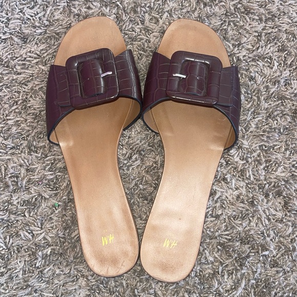 H&M Buckle Slides - Picture 1 of 4